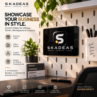 SKADEAS Custom Plate | Personalize With Your Photo, Logo or Design