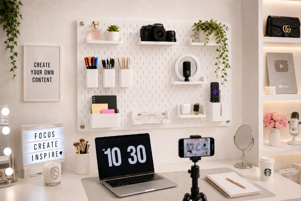 Content creator desk